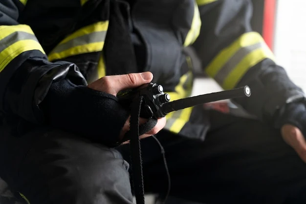 Firefighters and fire alarm systems