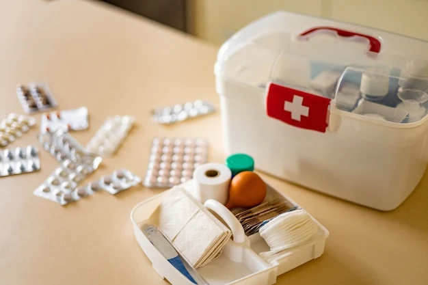 Emergency kit with basic supplies