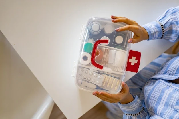 Emergency kit with basic supplies