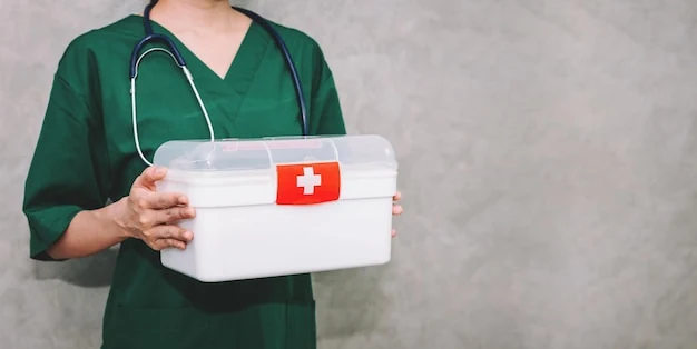 Emergency kit with basic supplies