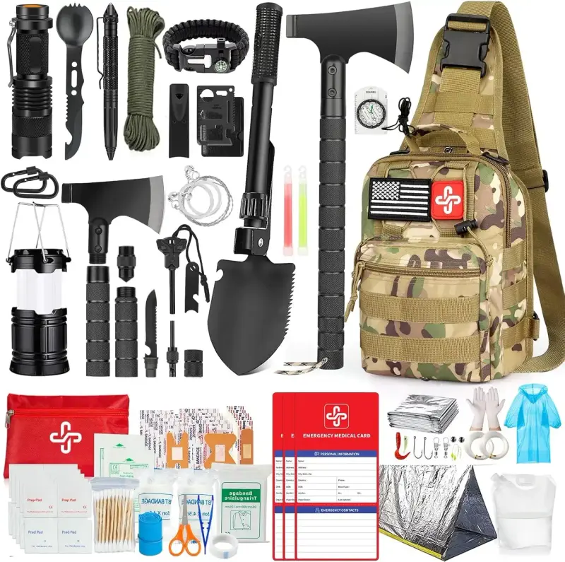 Survival Kit 262 Pieces Complete
